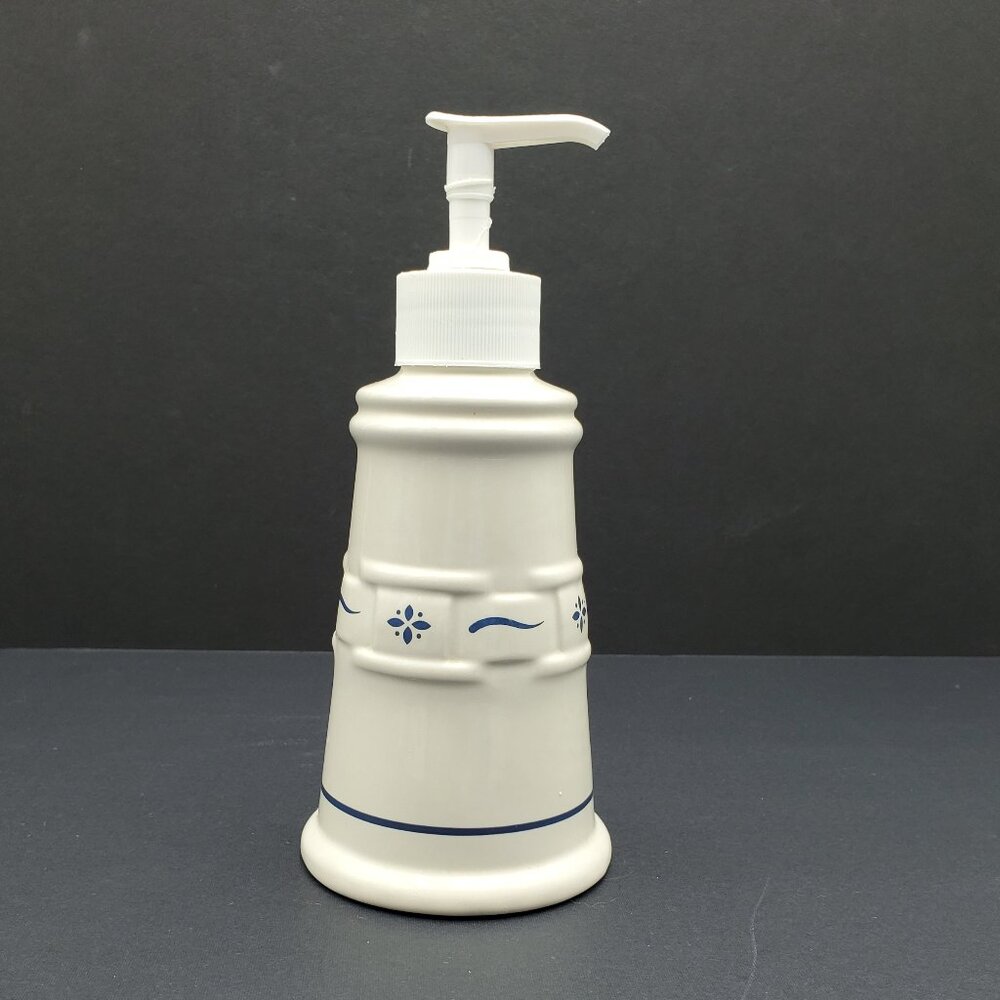 Longaberger Woven Traditions Classic Blue Lotion Dispenser Soap Dispenser